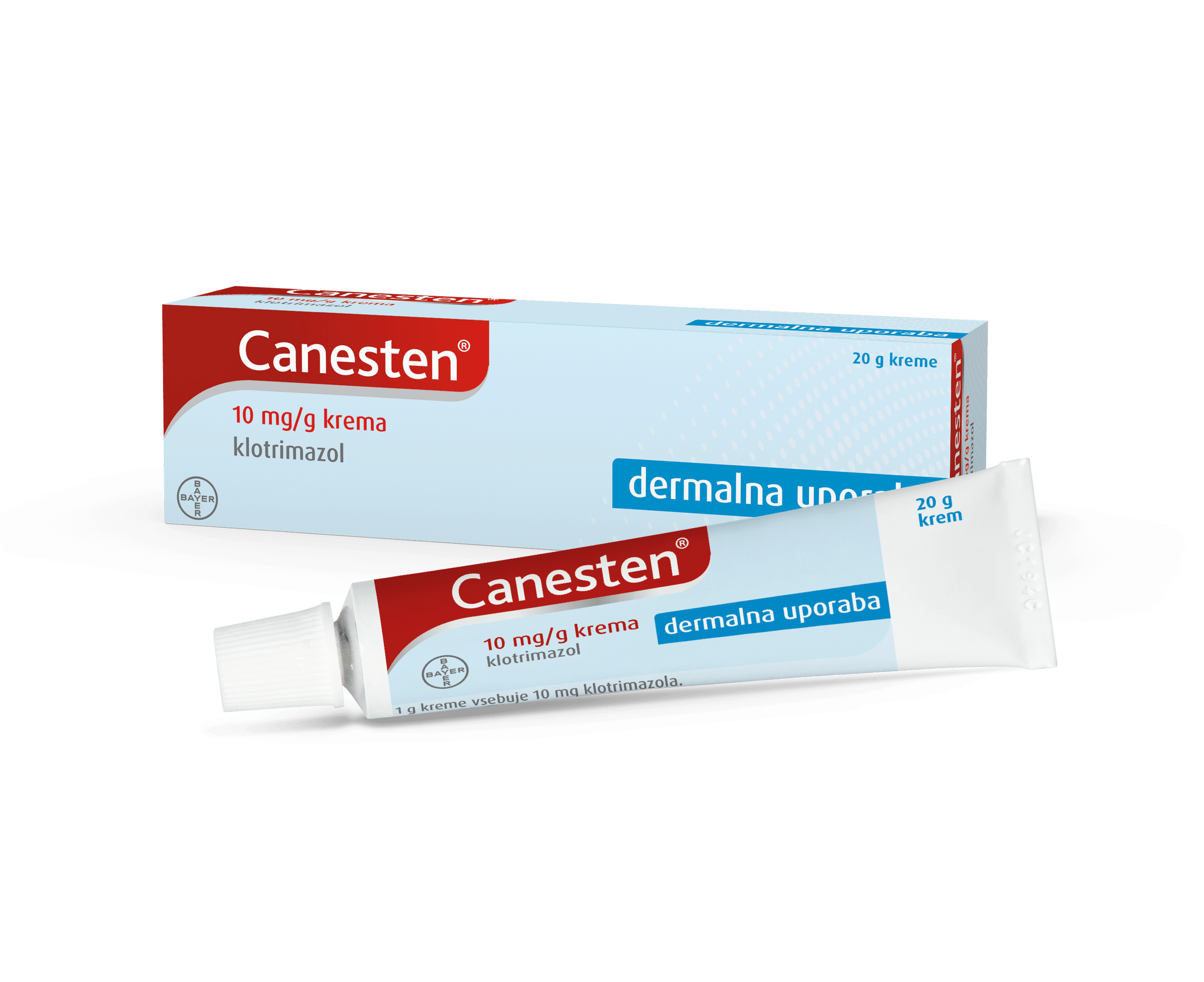 Canesten 10mg/g krema Canesten izdelki